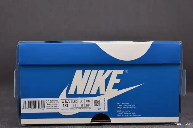 Rep Husky DH3227-105 Travis Air Jordan and Scott White 1 Blue 0618